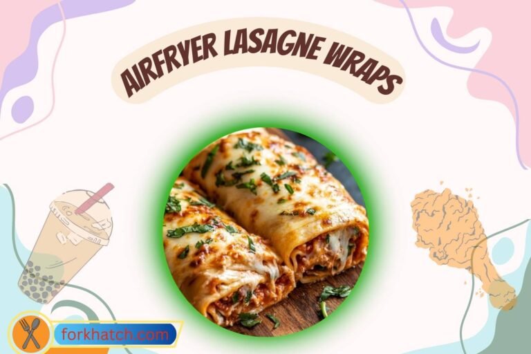airfryer lasagne wraps