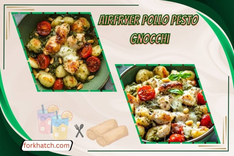 airfryer pollo pesto gnocchi