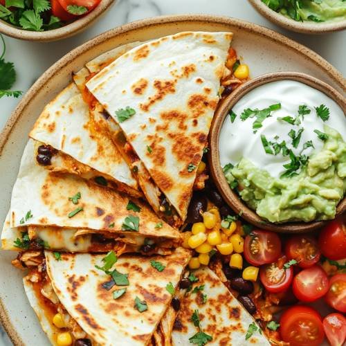 BBQ Chicken Quesadillas  – Crispy, Cheesy, and So Dang Good
