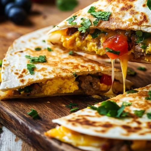 Breakfast Quesadilla  The Ultimate Protein-Packed Morning Delight!