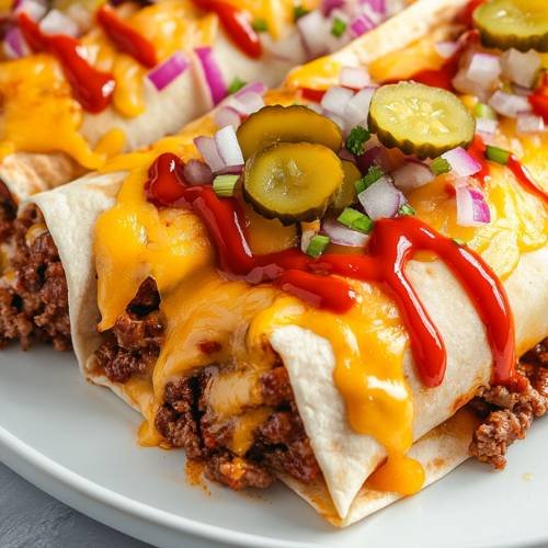 Cheeseburger Enchilidos  A Fun Twist on a Classic Favorite
