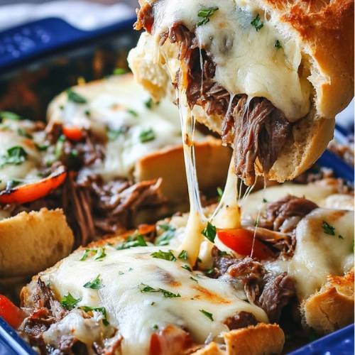 Cheesesteak Ciabatta Sliders  A Delicious Twist on a Classic!