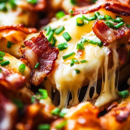 Cheesy Bacon Loaded Fries