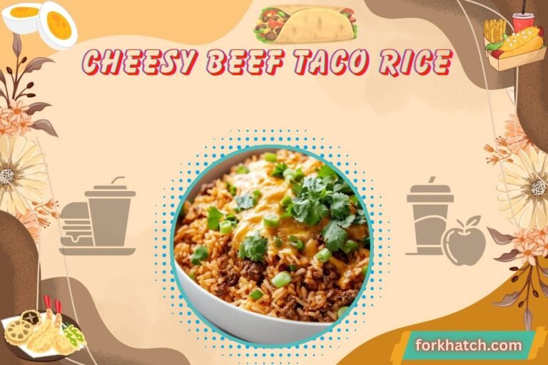 cheesy beef taco rice