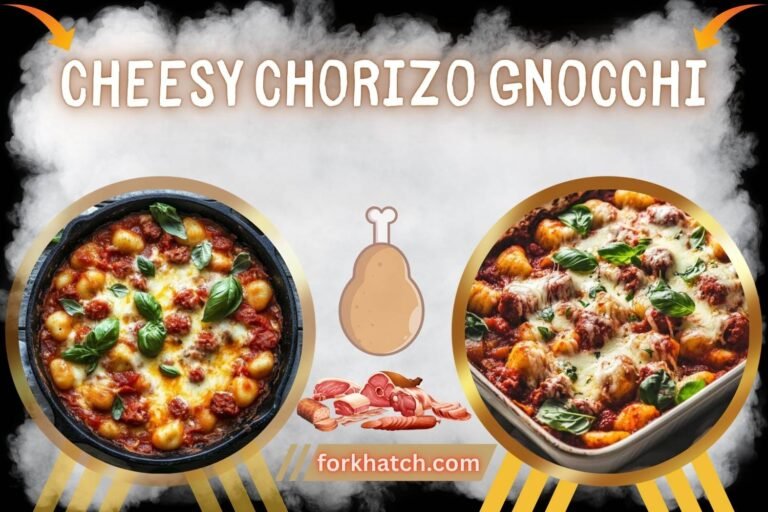 cheesy chorizo gnocchi