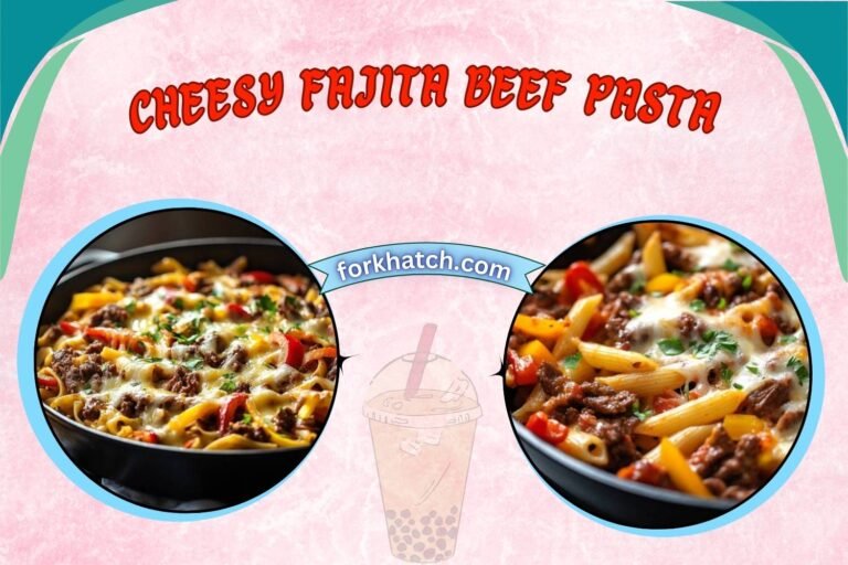 cheesy fajita beef pasta