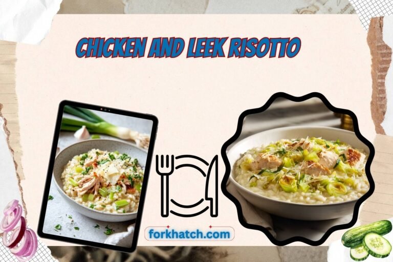 chicken and leek risotto