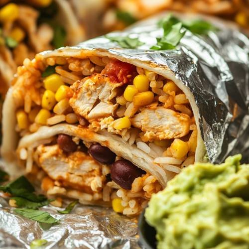 Chicken Burritos  A Flavorful, Sweet & Spicy Delight