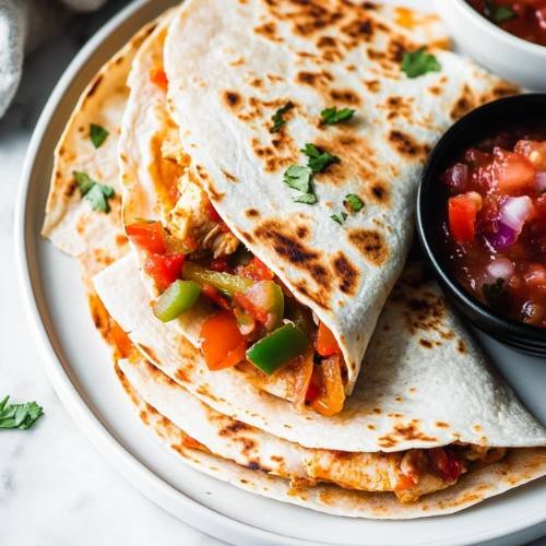 Chicken Tikka Quesadillas  A Flavorful Twist on Takeout