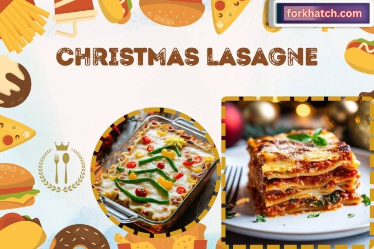 christmas lasagne