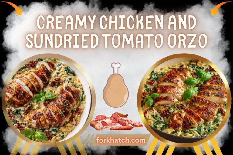 creamy chicken and sundried tomato orzo