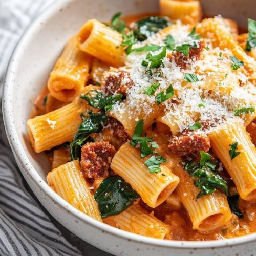 Creamy Chorizo Pasta  A Dreamy Dish You’ll Keep Coming Back To!
