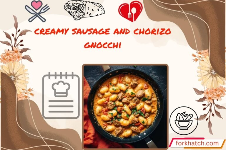 creamy sausage and chorizo gnocchi
