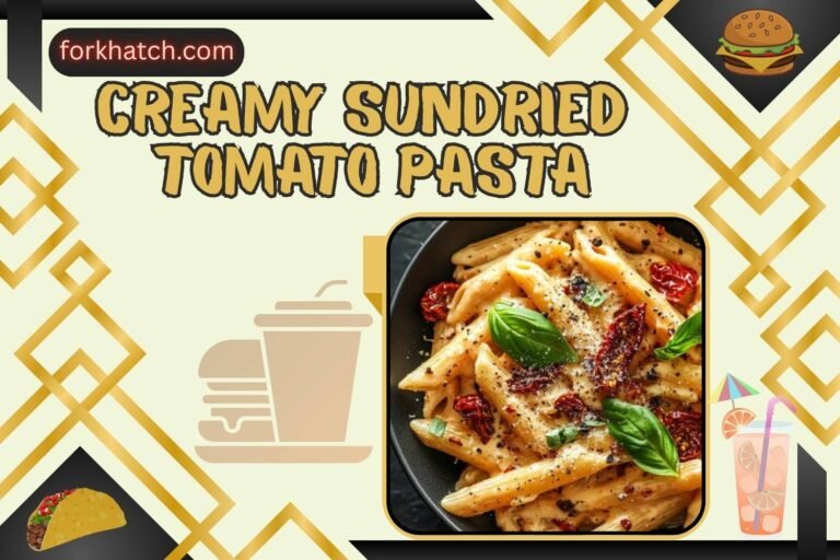 creamy sundried tomato pasta