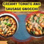 creamy tomato and sausage gnocchi