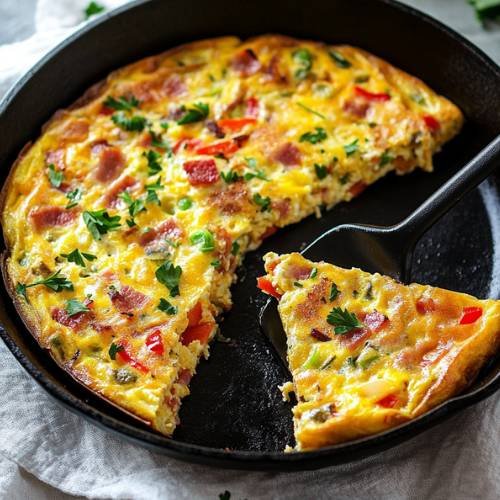 Easy Frittata Recipe (Protein-Packed, Quick & Versatile!)