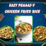 easy peaaas-y chicken fried rice