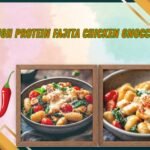 high protein fajita chicken gnocchi