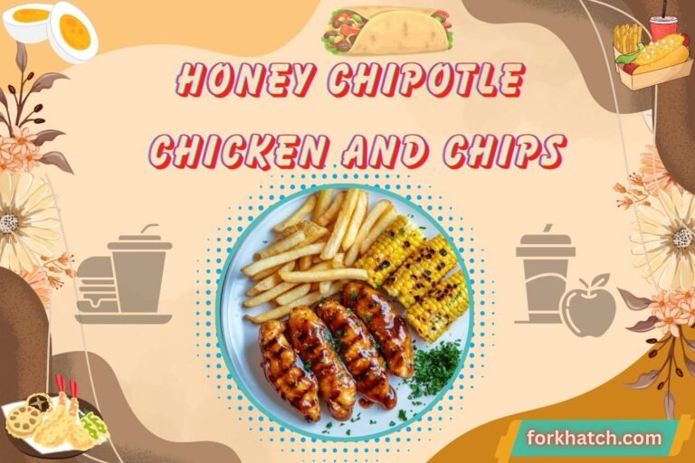 honey chipotle chicken and chips