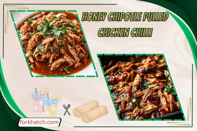 honey chipotle pulled chicken chilli