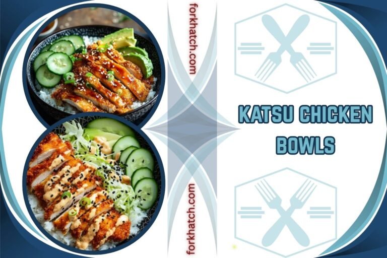katsu chicken bowls