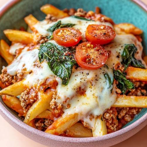 Lasagne Loaded Fries  The Ultimate Comfort Dish!