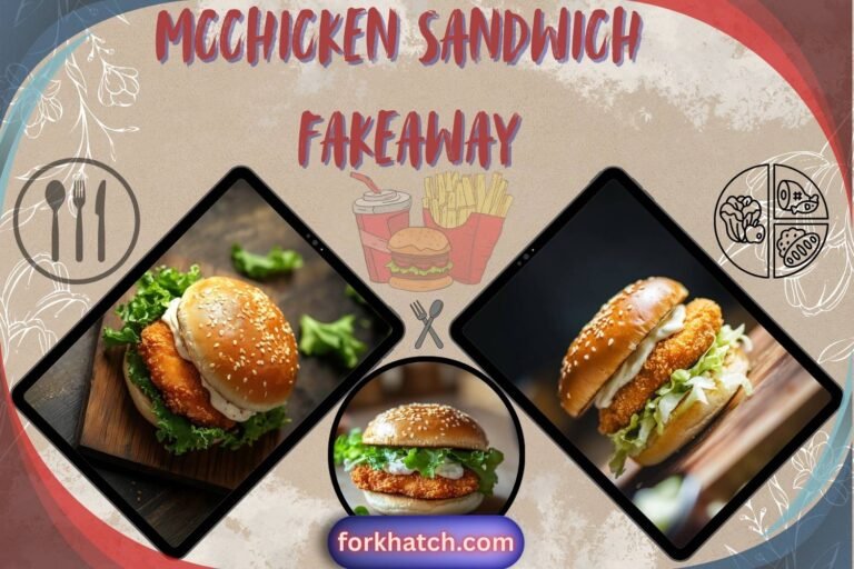 mcchicken sandwich fakeaway