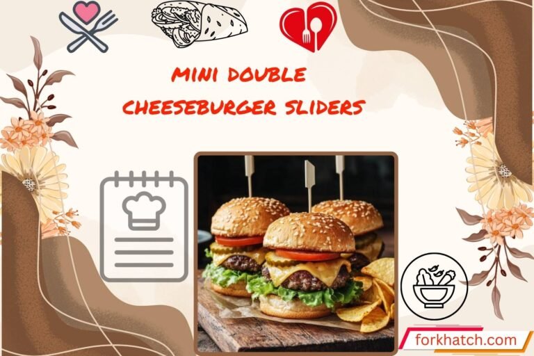 mini double cheeseburger sliders