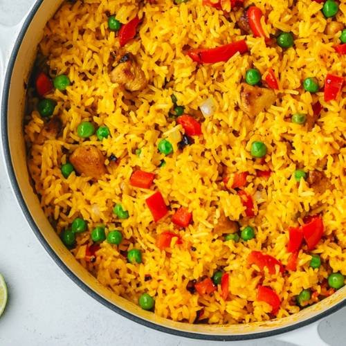 One Pot Nandos Rice  A Flavor Explosion in Every Bite!