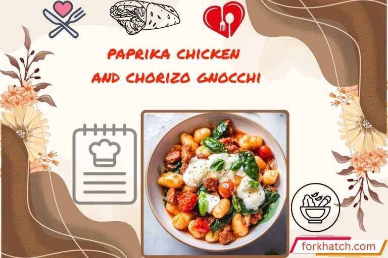 paprika chicken and chorizo gnocchi
