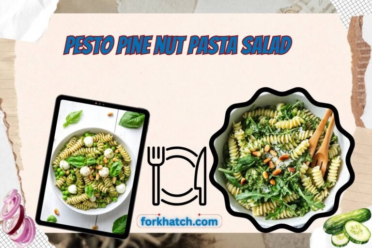 pesto pine nut pasta salad