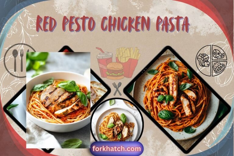 red pesto chicken pasta