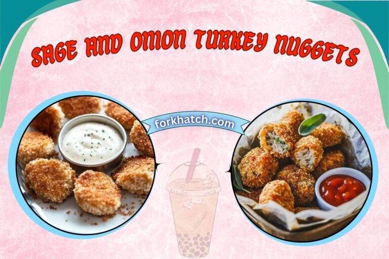 sage and onion turkey nuggets