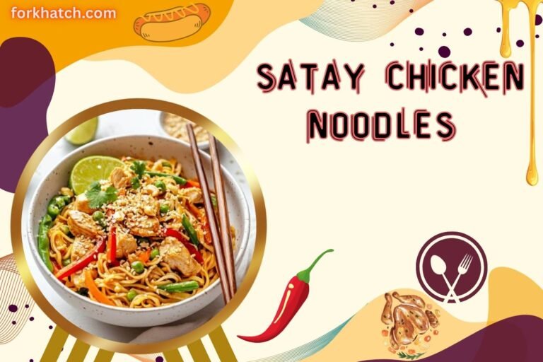 satay chicken noodles