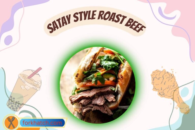 satay style roast beef