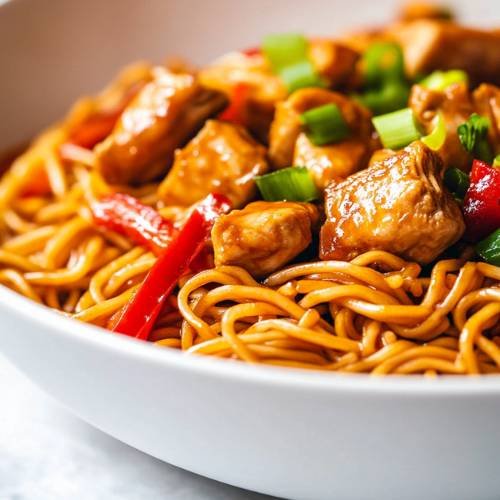 Smoky Chorizo and Sweet Red Pepper Pasta  A Flavorful, Creamy Dish to Savor