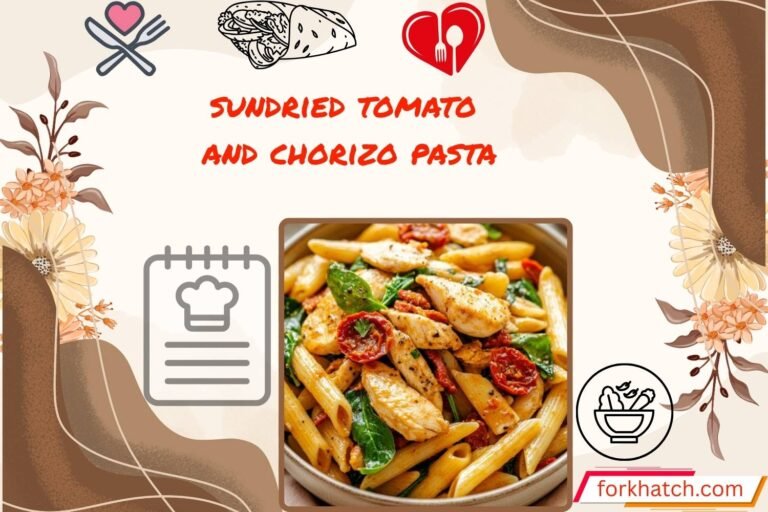 sundried tomato and chorizo pasta