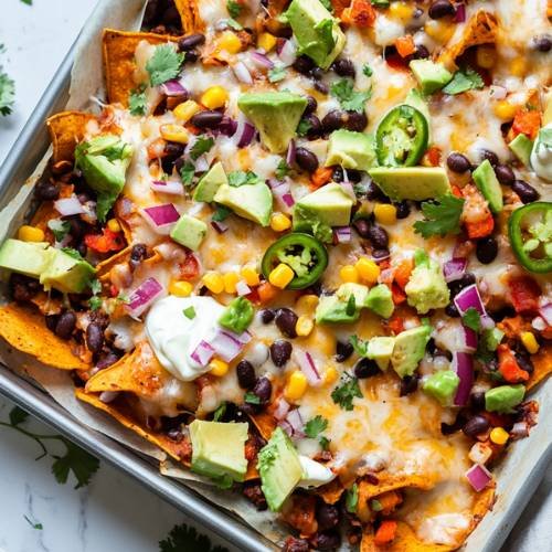 Sweet Potato Nachos  A Delicious Twist on a Classic Favorite