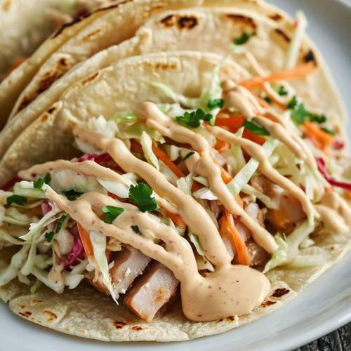 Teriyaki Tuna Smashed Tacos  A Flavor Explosion!