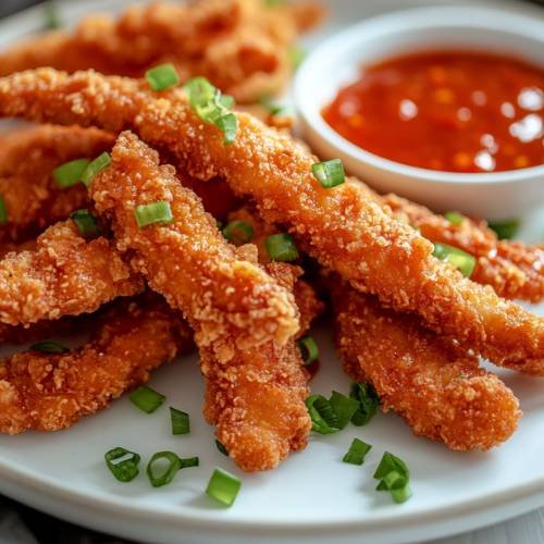Thai Sweet Chilli Chicken Strips  Crispy, Sweet, and So Delicious!