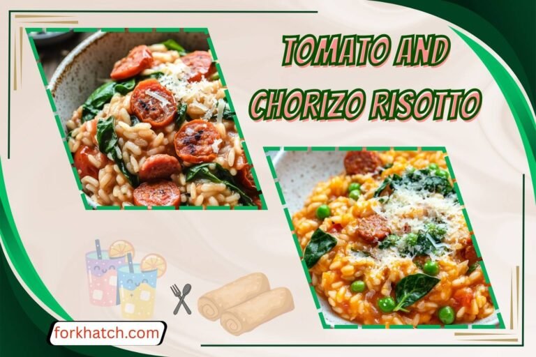 tomato and chorizo risotto