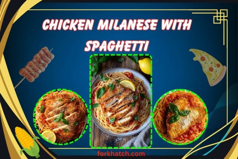 chicken milanese with spaghetti