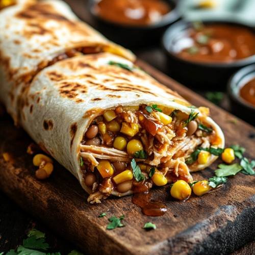 Honey BBQ Shredded Chicken Wraps: A Delicious and Easy Recipe!