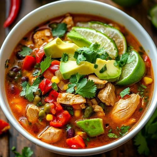 Mexican Chicken Stew  A Hearty, Flavorful Meal Prep Favorite
