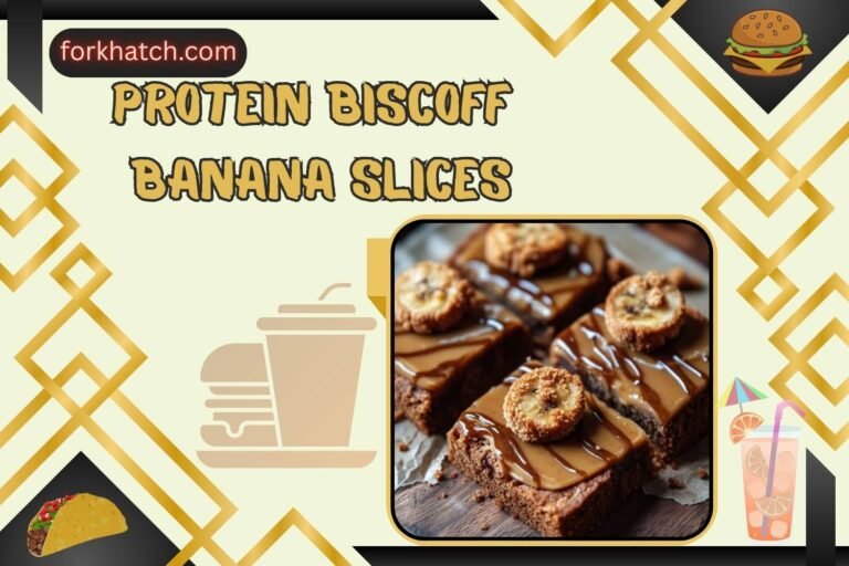 protein biscoff banana slices