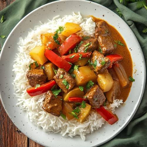Beef Massaman Curry  – A Comforting, Flavorful Dish You'll Love!