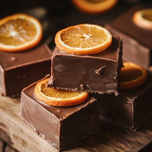 Cheats Chocolate Orange Fudge  The Easiest & Most Delicious Treat! 