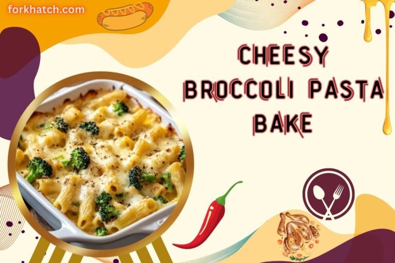 cheesy broccoli pasta bake