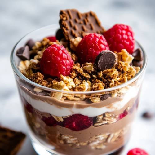 Chocolate Biscoff Oats: A Sweet, Protein-Packed Breakfast Treat! 