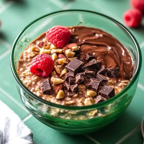 Chocolate Hazelnut Oats: A Sweet & Protein-Packed Breakfast Delight 
